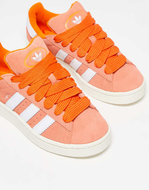 Adidas originals campus trainers in orange sale