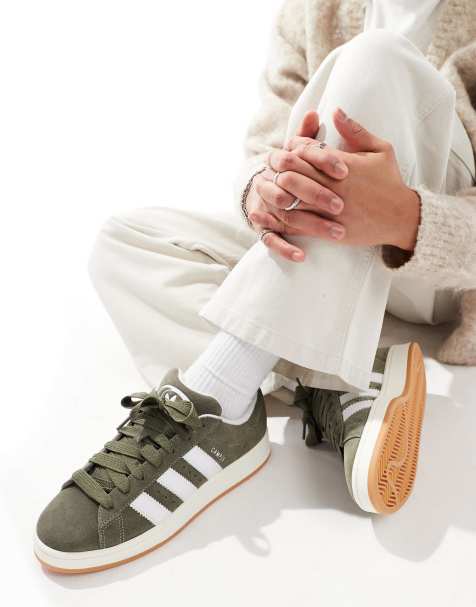 adidas Originals - Campus 00'er sneakers i grøn - view 1