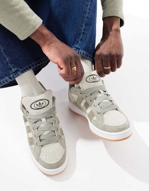 adidas Originals – Campus 00s Beta – Szaro-zielone buty sportowe - view 1