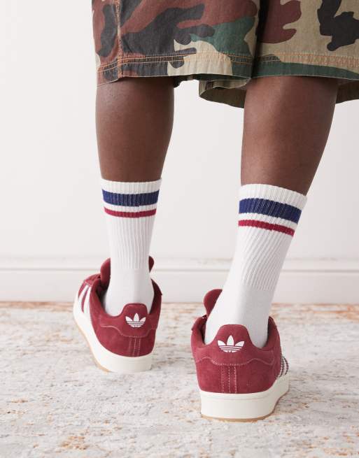 adidas gazelle silver green womens ADIDAS ORIGINALS Burgundy Campus 00s sneakers for men and women – Pavidas main image 1