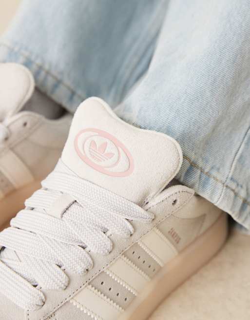 adidas gazelle silver green womens adidas Women's Campus 00s Grey / Chalk White