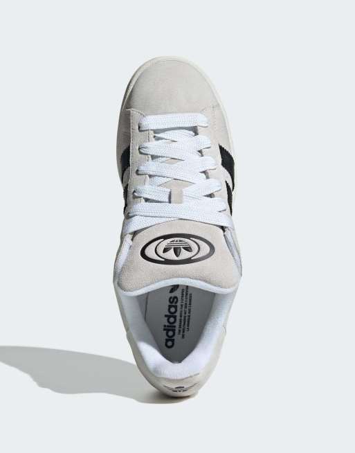 adidas Originals Campus 00s shoes in grey core black off white