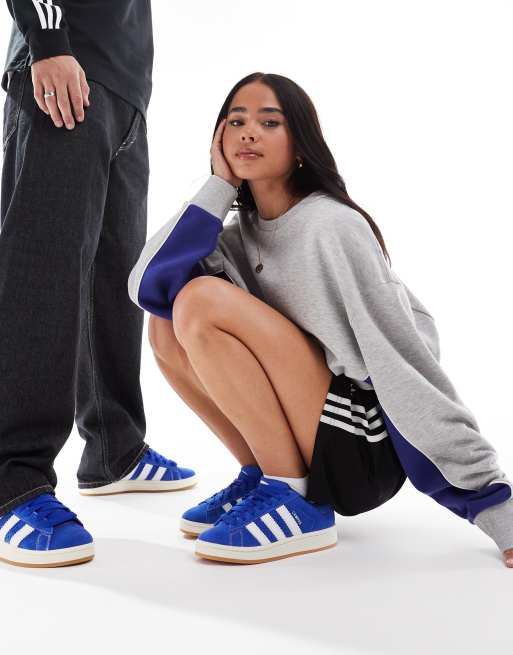 Adidas campus shop blu elettrico