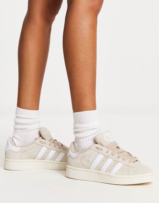 Originals Campus 00s sneakers in beige and white | ASOS