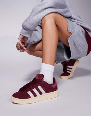 Campus 00s sneakers in burgundy-Red