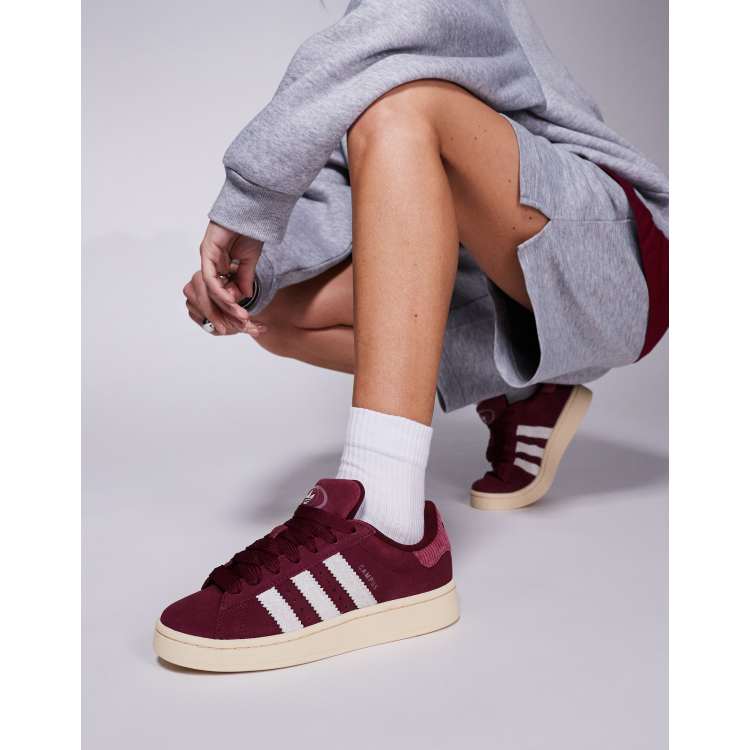 スニーカー adidas Campus 00s Burgundy IG2122 adidas Campus 00s Shoes - Burgundy | Free Shipping with