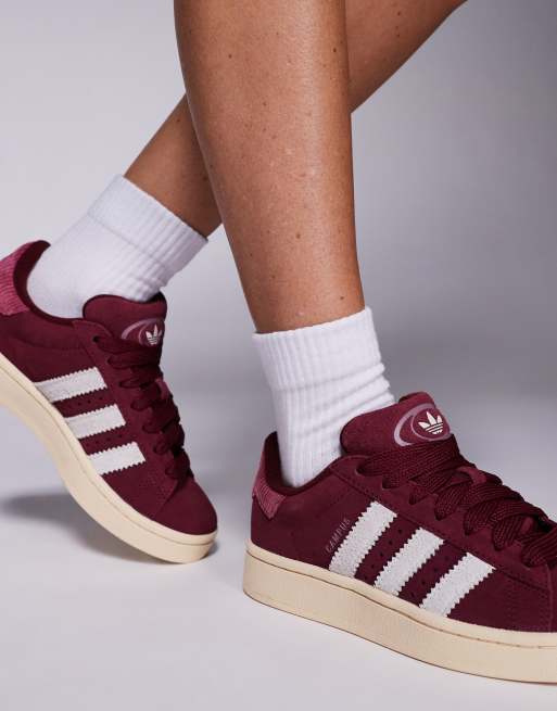 adidas Originals Campus 00s sneakers in burgundy ASOS