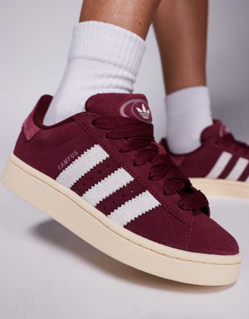 adidas Originals Campus 00s sneakers in burgundy