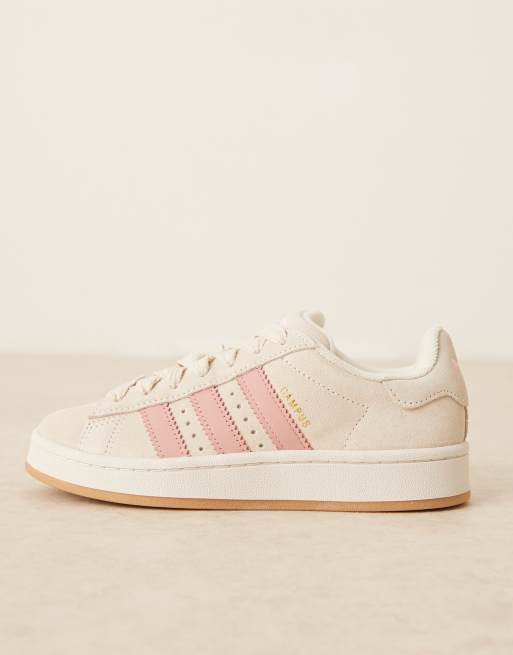 adidas Originals Campus 00s sneakers in cream and pink