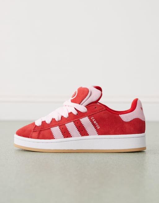 adidas Originals Campus 00s sneakers in dark red and pink