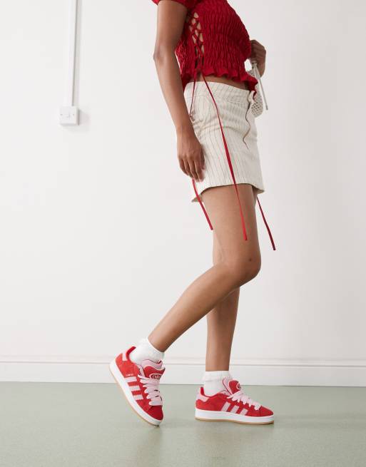 adidas Originals Campus 00s sneakers in dark red and pink