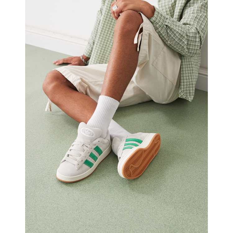 adidas gazelle silver green womens adidas Campus 00s 'Dark Green / Cloud White / Off White' HO3472 – DVSN WEST
