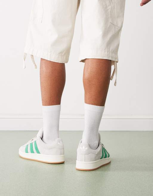 adidas gazelle silver green womens Adidas Originals 'Campus' 00s Grey  Premium Style & Comfort