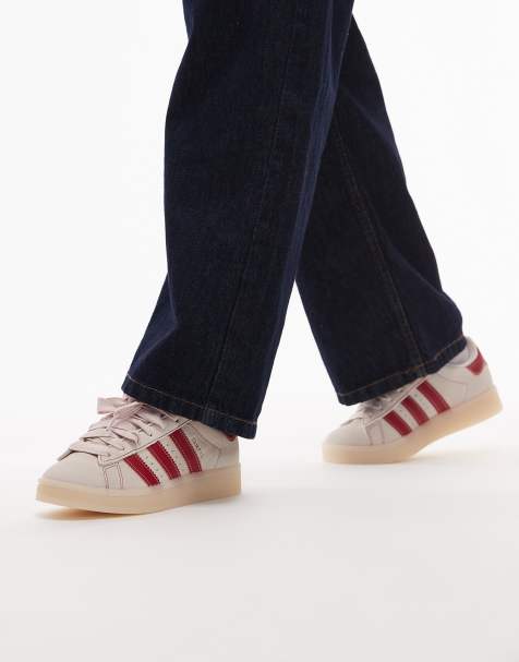 adidas Originals Campus 00s sneakers in gray and red - view 1