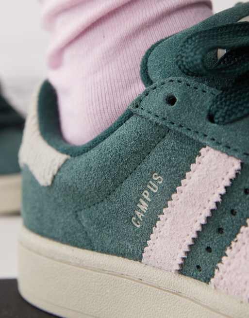 adidas Originals Campus 00s sneakers in green and pink | ASOS