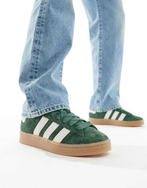 adidas Originals - Campus 00s - Sneakers in groen en gebroken wit