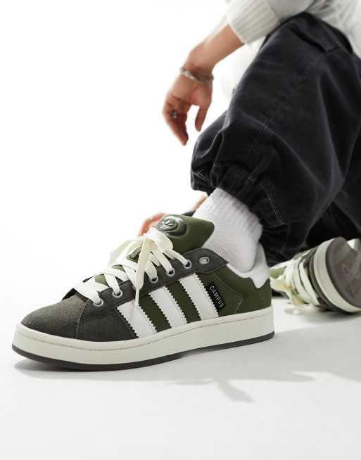 Adidas khaki store campus trainers