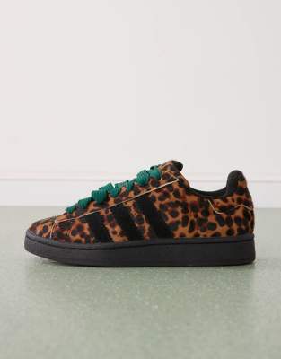 Adidas Originals Campus 00s Cheetah Print Sneakers In Multi