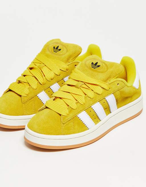 Adidas originals campus sneakers in clearance yellow