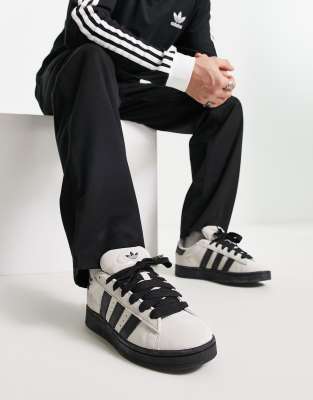 Adidas Campus 00s Shoes - Dark Green / FTWR White / Off White