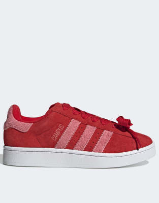 Campus 00s sneakers in red and pink