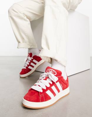 Adidas Originals Campus 00's Sneakers In Red