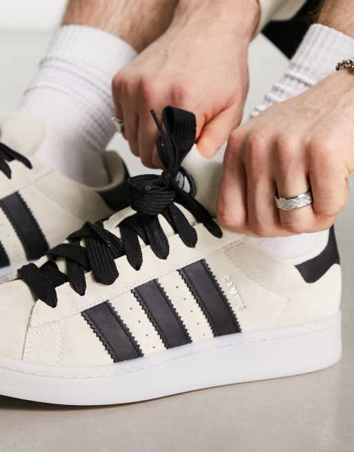 adidas Originals Campus 00s sneakers in white and black