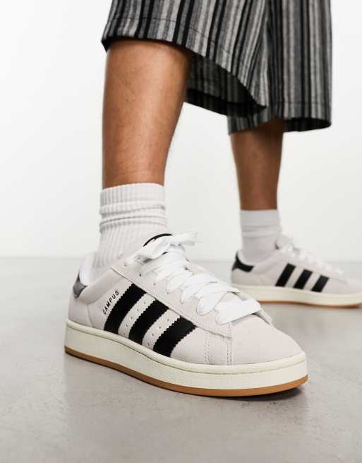 adidas Originals Campus 00s sneakers in white and black