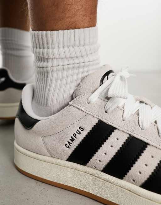 adidas Originals Campus 00s sneakers in white and black