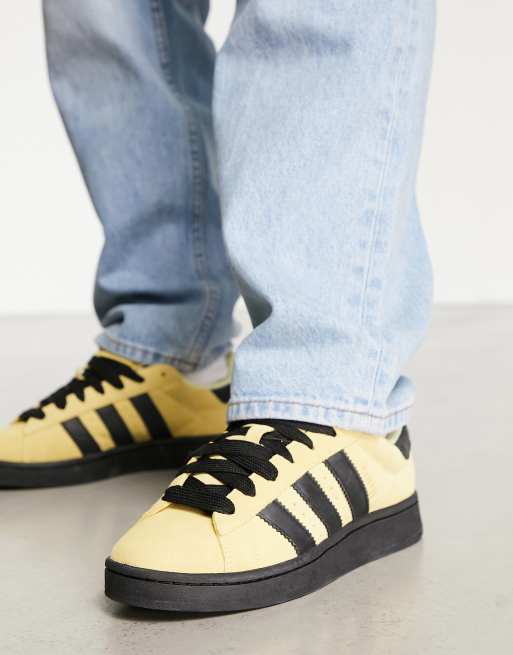 Beleefd Architectuur Teken een foto adidas Originals Campus 00s sneakers in yellow and black | ASOS