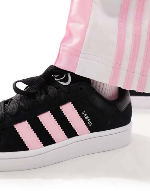 Adidas sneakers top dames zwart roze