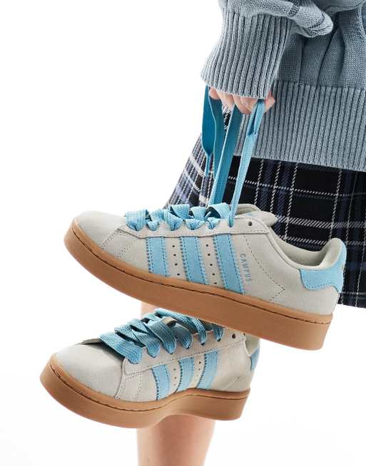 adidas gazelle silver green womens adidas Women's Originals Campus 00s Shoes main image 1