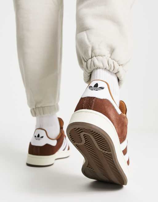 Adidas originals campus shop tan suede trainers