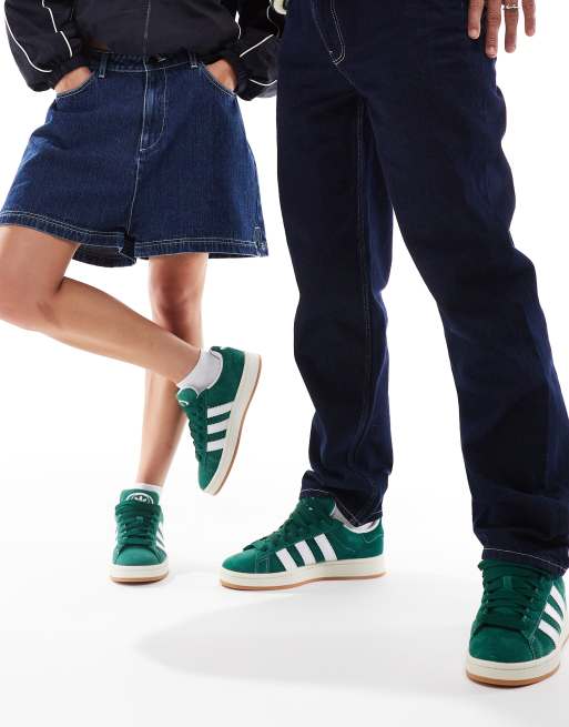 Adidas campus outlet dark green