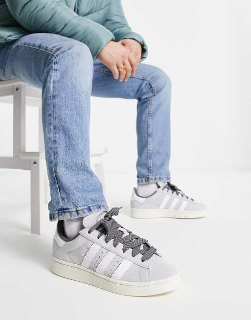 Adidas originals campus grey sale