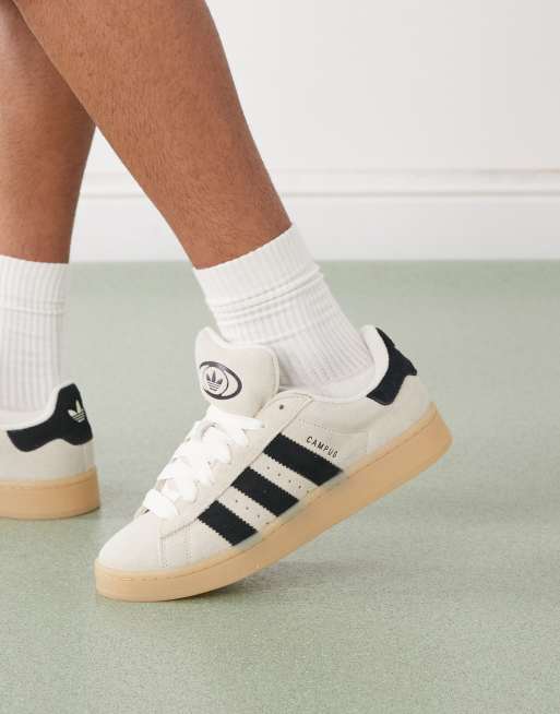 adidas Originals Campus 00s trainers in in cream and black | ASOS