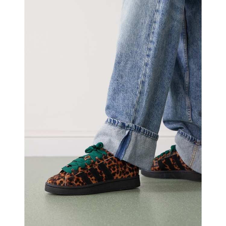 adidas Originals Campus 00s trainers in leopard print and black | ASOS
