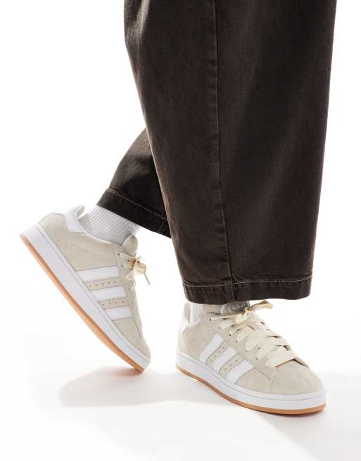 adidas gazelle silver green womens Men's Adidas Campus 00s Shoes - Crystal White/Core Black/Off White main image 1