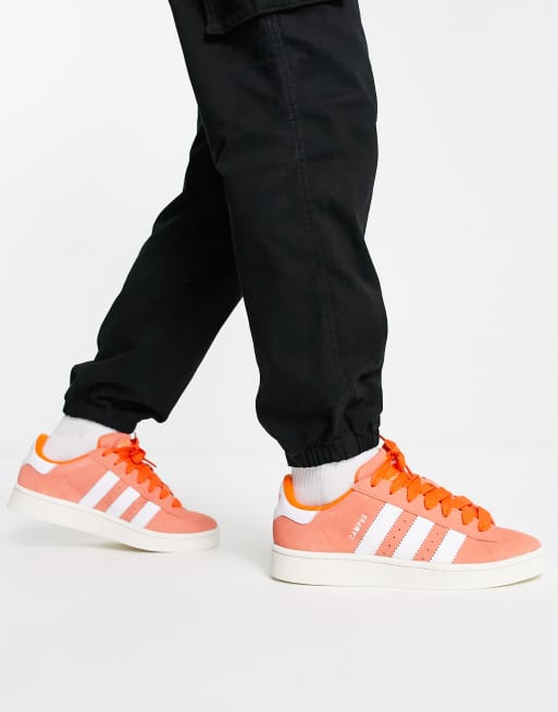 Adidas grey and orange sales trainers