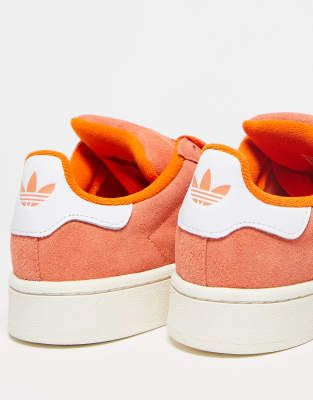 orange adidas campus