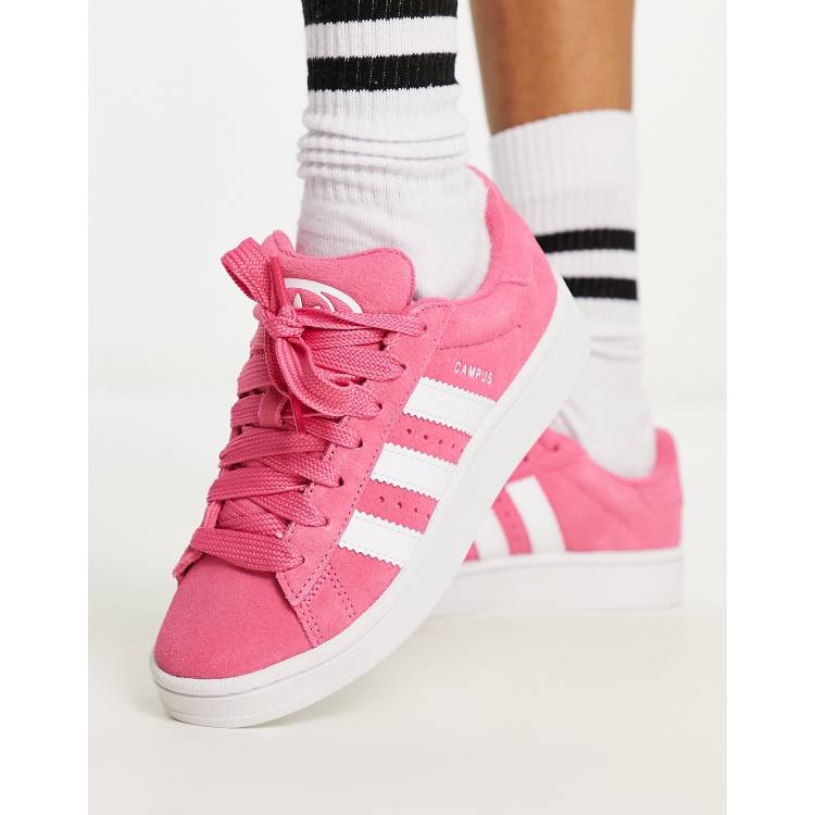 adidas Originals Campus 00s trainers in pink and white