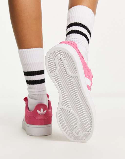 adidas gazelle silver green womens adidas Kids Campus 00s Shoes in Pink/White