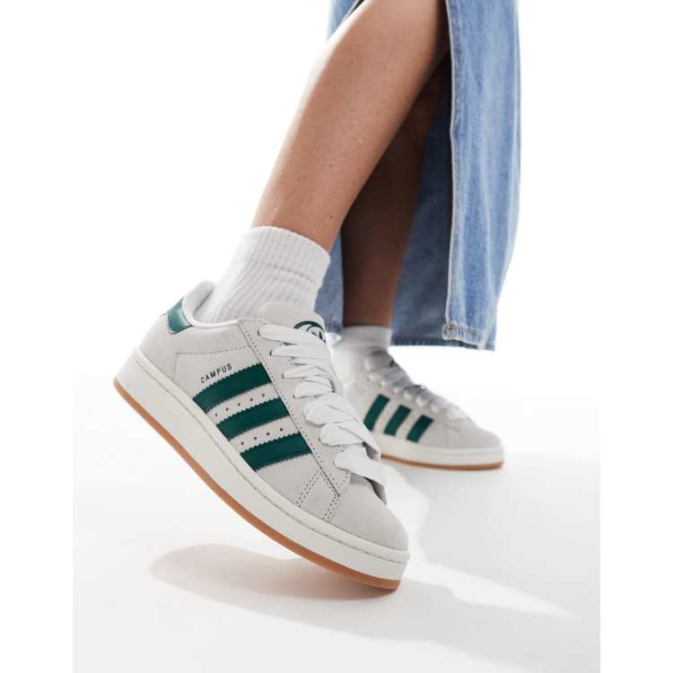 adidas gazelle silver green womens Adidas Campus 00s 'Wonder White' main image 1
