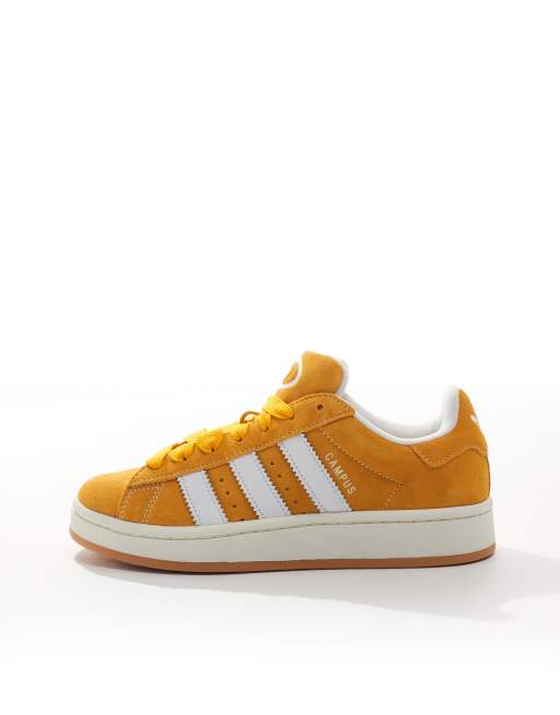 Adidas originals campus 2025 trainers in yellow