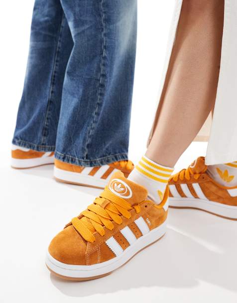adidas Originals Campus 00s trainers in yellow - view 1