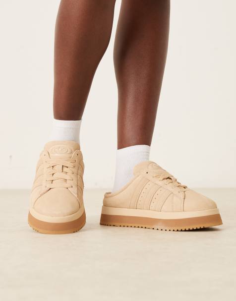 adidas Originals - Campus 00s Winter - Lage instapsneakers in beige - view 1