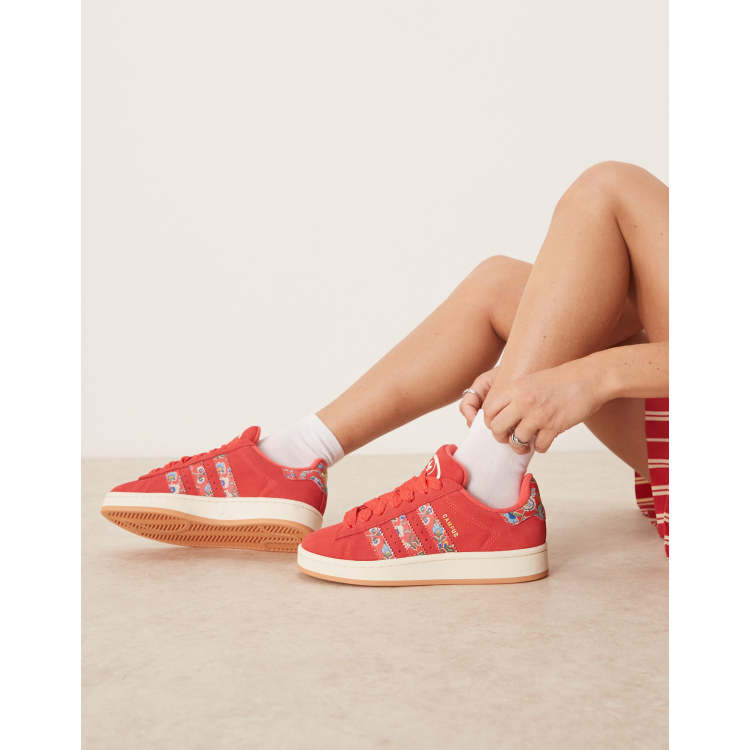 adidas gazelle silver green womens Adidas X Oyster 350 Sneaker (Trace Scarlet)  Oyster Holdings