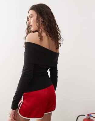 ☆Adidas☆Originals Campus 2000 Off Shoulder Tee Black adidas Originals Campus 2000 Off the Shoulder Top | Nordstrom
