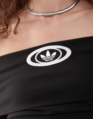 adidas Originals Campus 2000 long sleeve shirt in black | ASOS