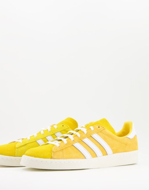 Adidas originals campus on sale yellow